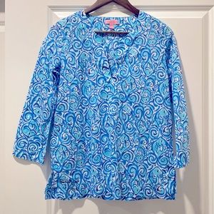 Lilly Pulitzer 3/4 sleeve tunic